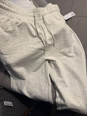 Yogalicious Light Heather Gray Drawstring Joggers